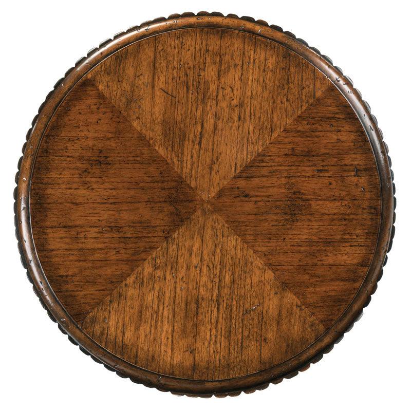 Rattan Drum Table