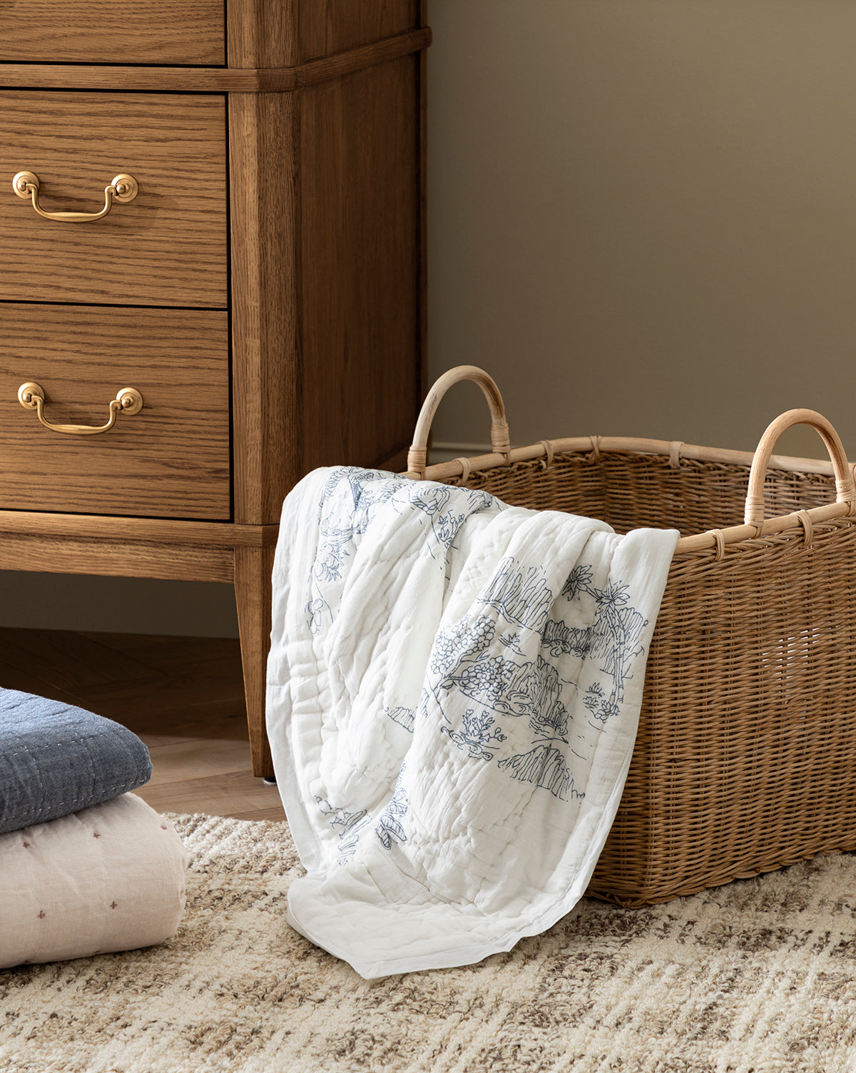 Solano Block Print Kids Quilt