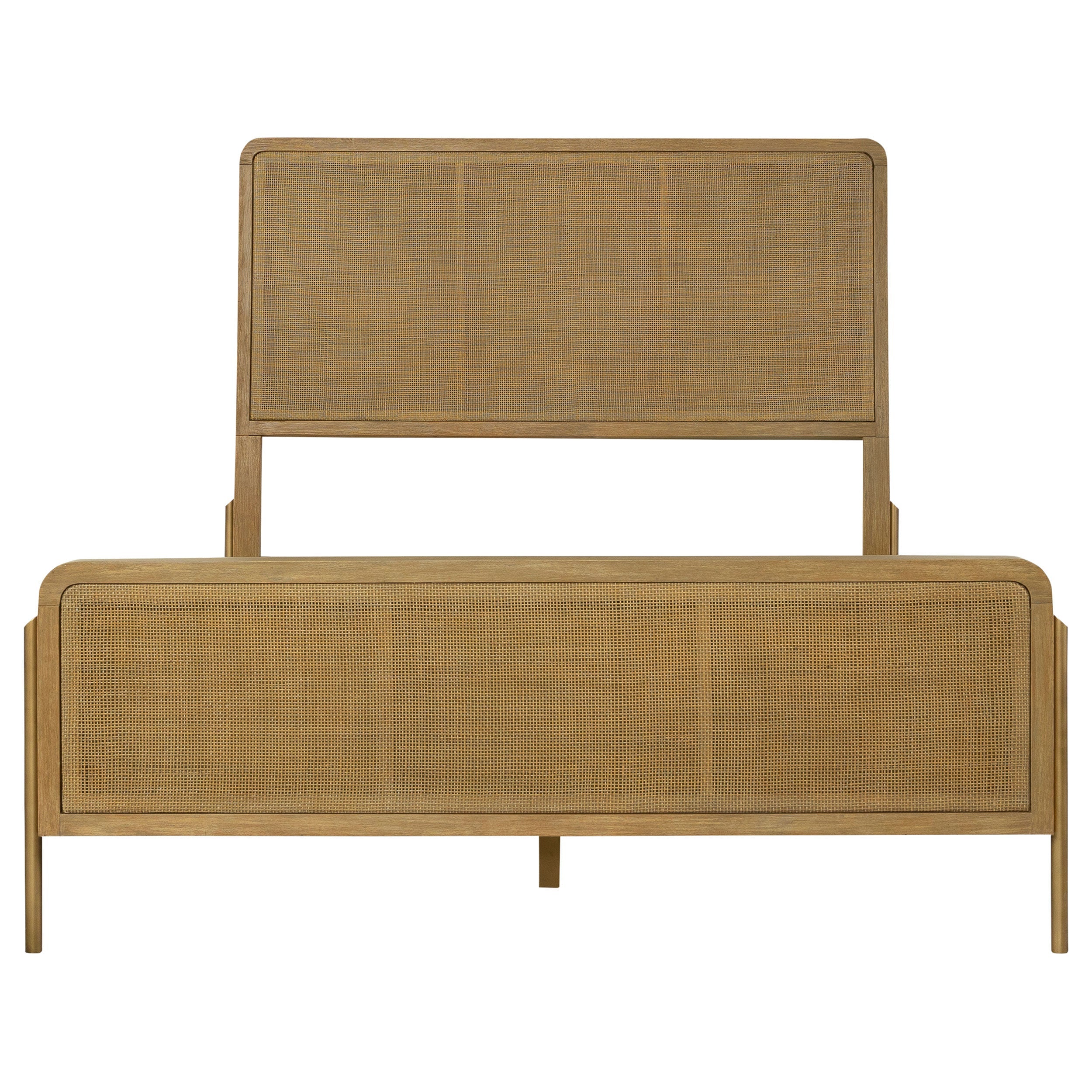 Arini Upholstered Panel Bed