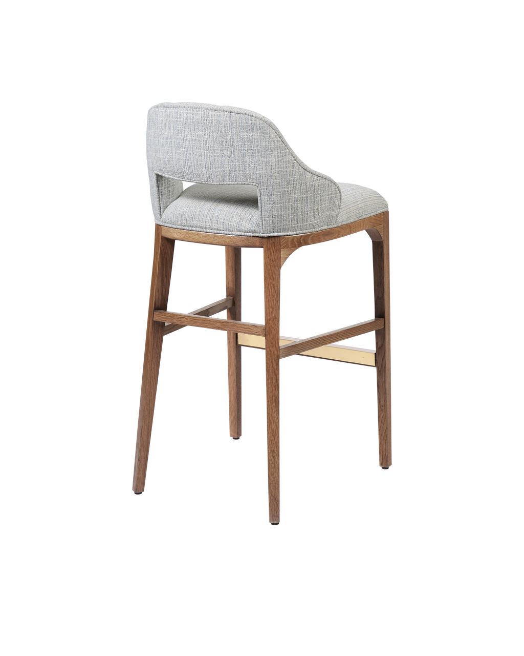 Inga Bar Stool, Greenlight Powder - Brown | Currey & Co - 7000-0832