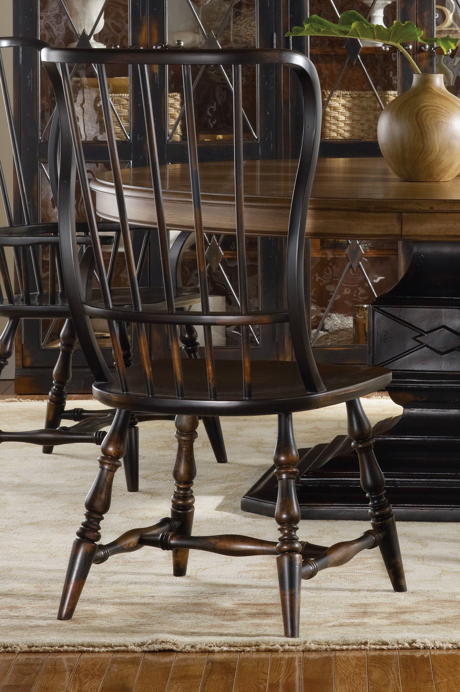 Sanctuary Spindle Side Chair - 2 per carton/price ea | Hooker Furniture - 3005-75310
