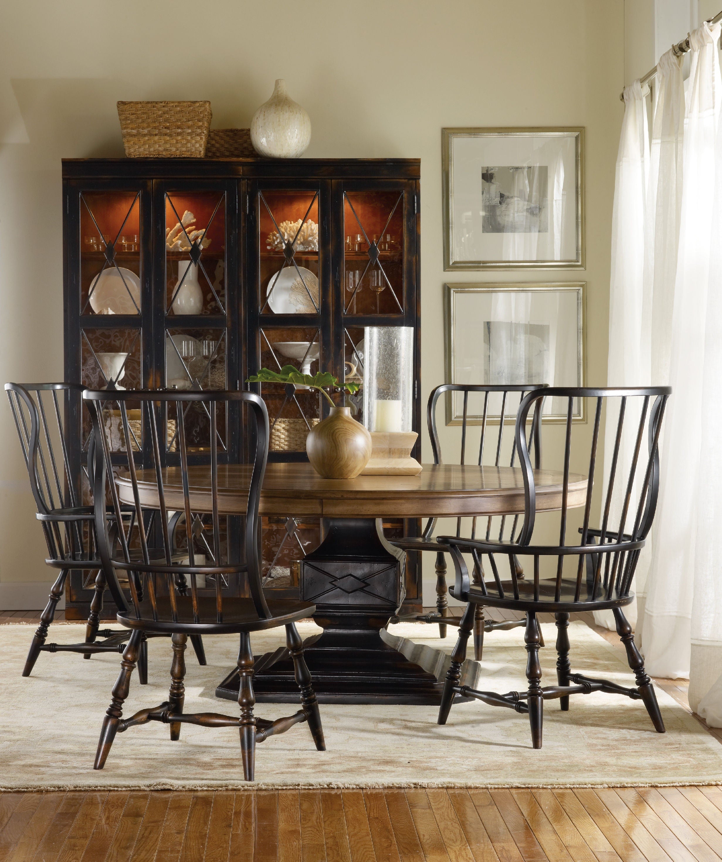 Sanctuary Spindle Side Chair - 2 per carton/price ea | Hooker Furniture - 3005-75310