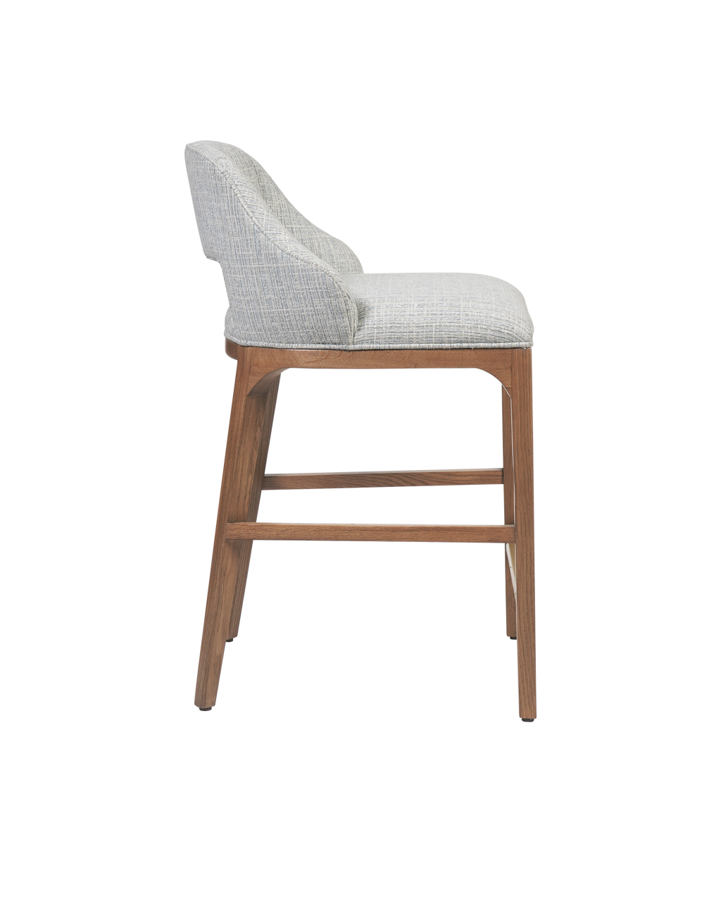 Inga Counter Stool, Greenlight Powder - Brown | Currey & Co - 7000-0822