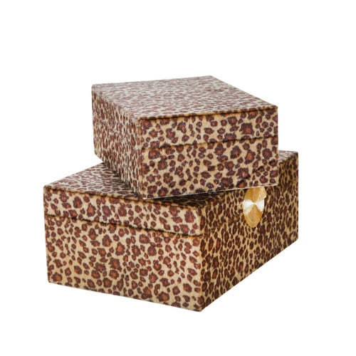 Velveteen Leopard Print 8/10 Box Set