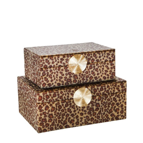 Velveteen Leopard Print 8/10 Box Set