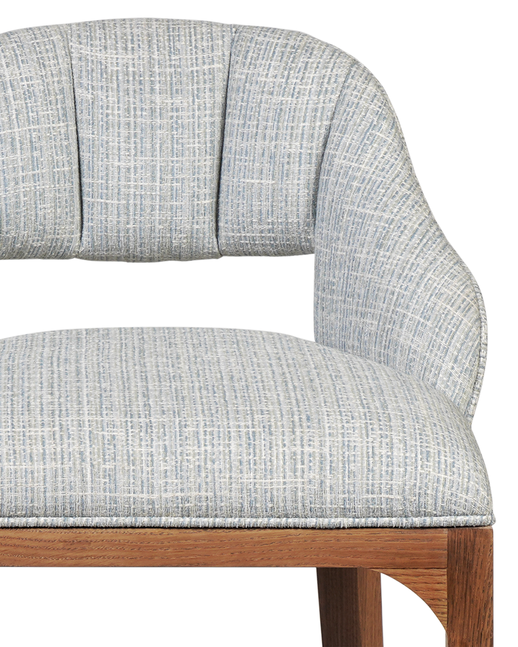Inga Bar Stool, Greenlight Powder - Brown | Currey & Co - 7000-0832