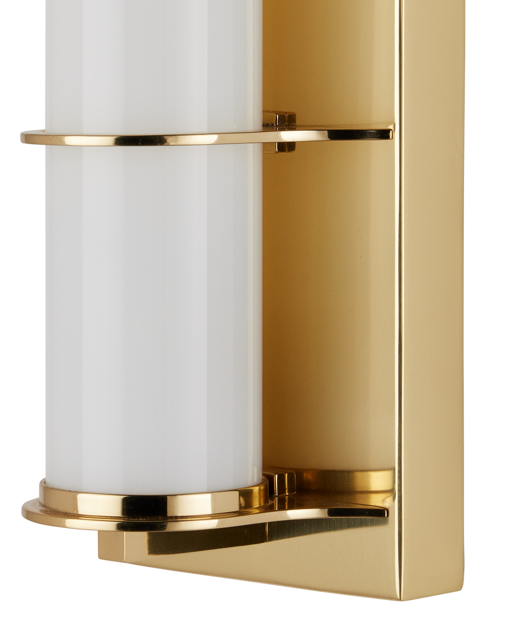 Blaine Brass Bath Wall Sconce | Currey & Co - 5800-0061
