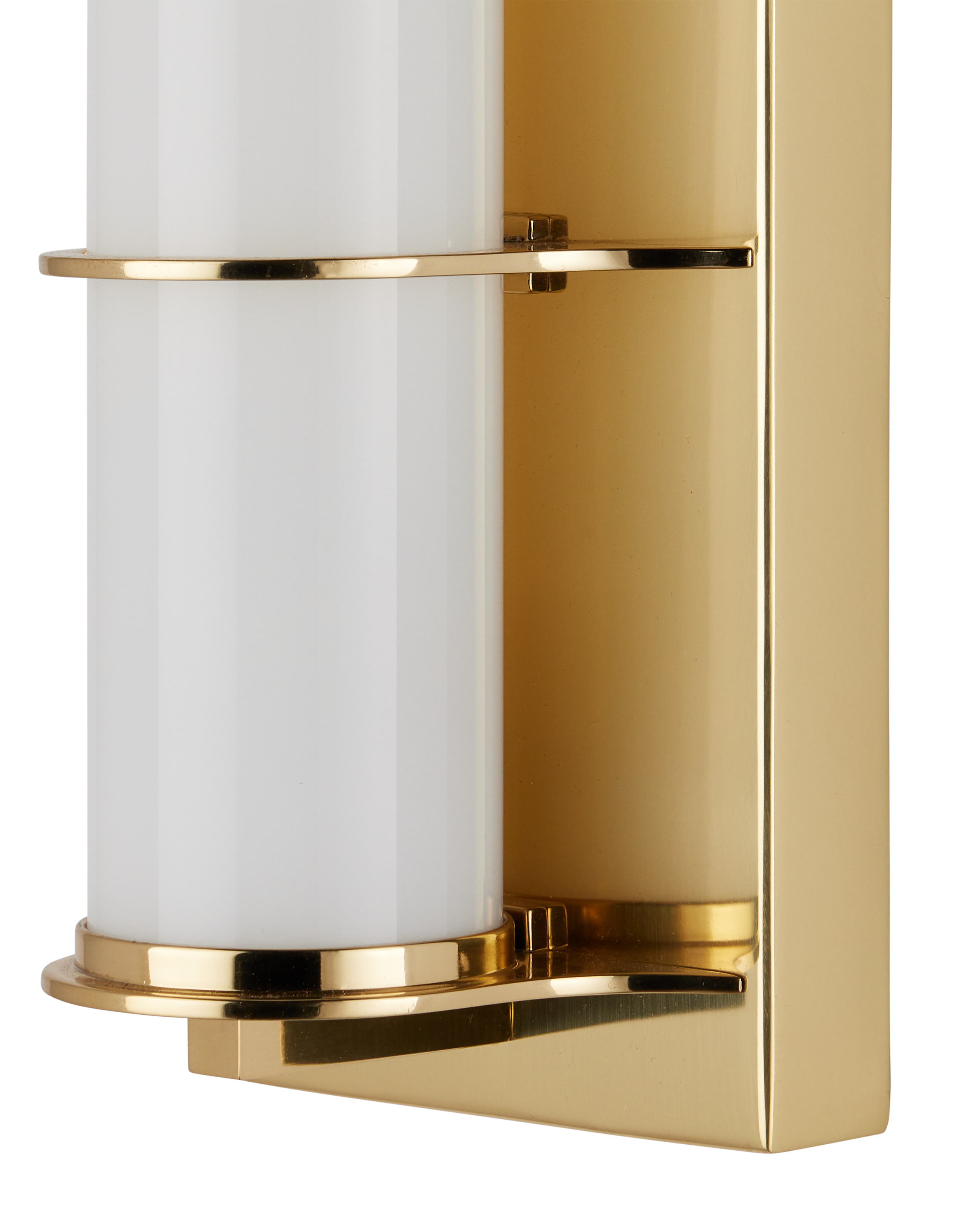 Blaine Brass Bath Wall Sconce | Currey & Co - 5800-0061